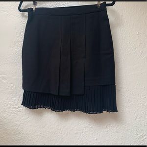 Sandro Paris black skirt